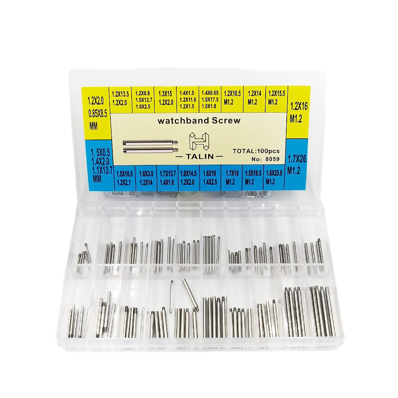 Diy Electronics Watch - 100Pieces 20 Size Watch Screws Rod