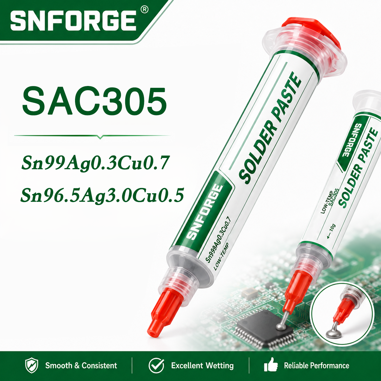 Diy Electronics Flux - SAC305 Solder Paste Welding Tin Sn99Ag0.3Cu0.7