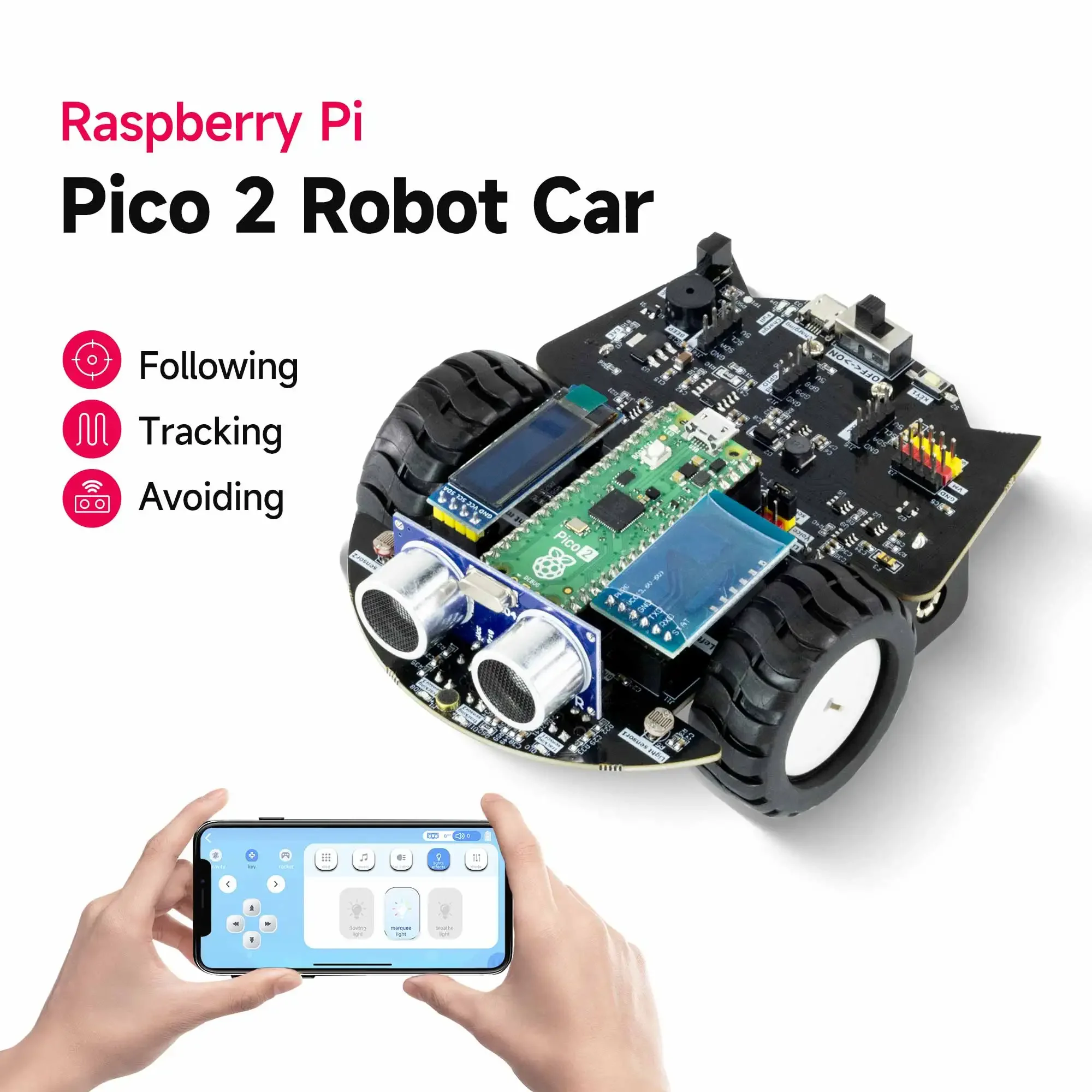Yahboom Raspberry Pi Pico 2 Ro - Diy In Electronics reseña y precio