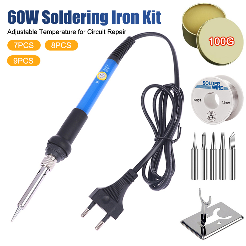 Adjustable Temp 220V 60W Elect - Diy Electronics Tools reseña y precio