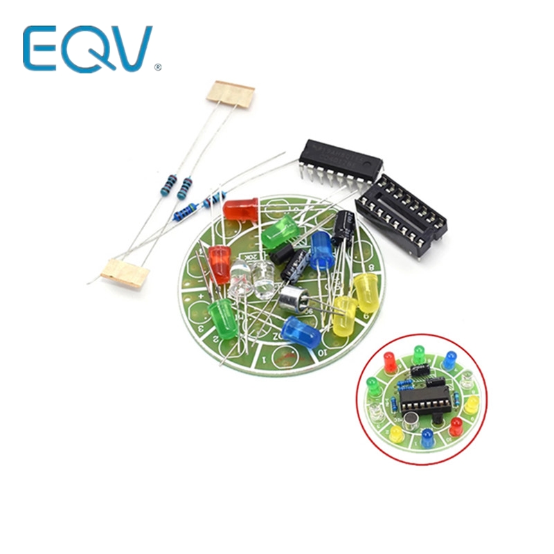 CD4017 colorful voice control  - Diy Electronics Lab reseña y precio