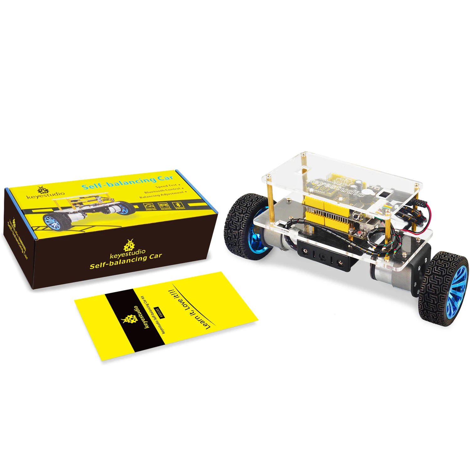Self-Balancing Robot Car Kit f - Diy Electronics Projects For Kids reseña y precio