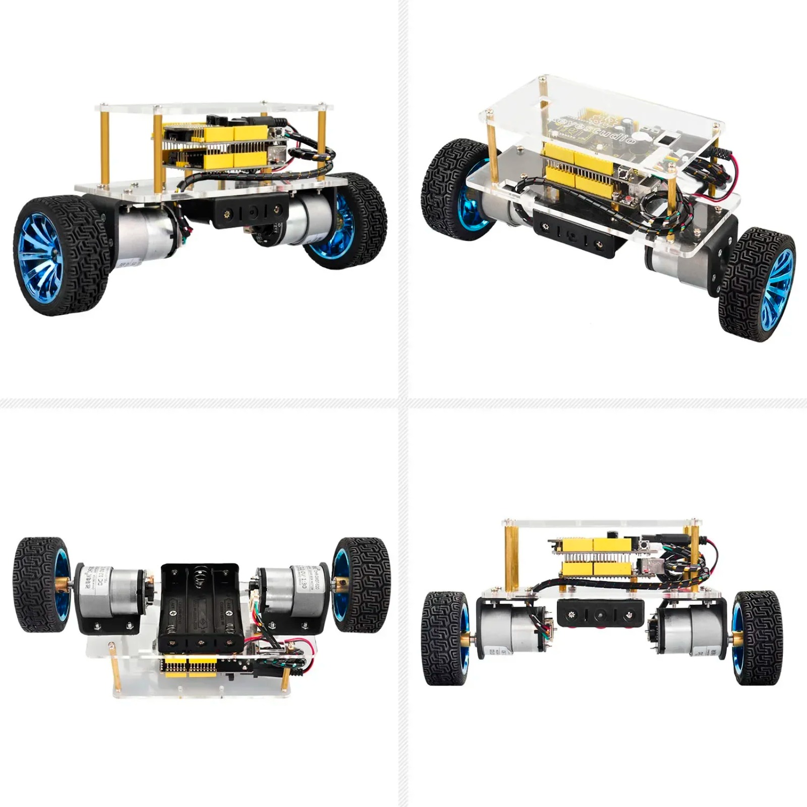 Self-Balancing Robot Car Kit f - Diy Electronics Projects For Kids reseña y precio