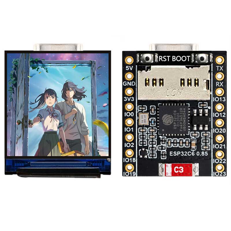 ESP32 C6 0.85 Inch 128X128 IPS - Esp32 Wifi Bluetooth reseña y precio