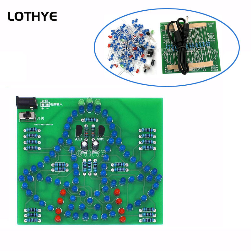 DC 3-5V LED Light Swing Wind C - Diy Electronics Lab reseña y precio
