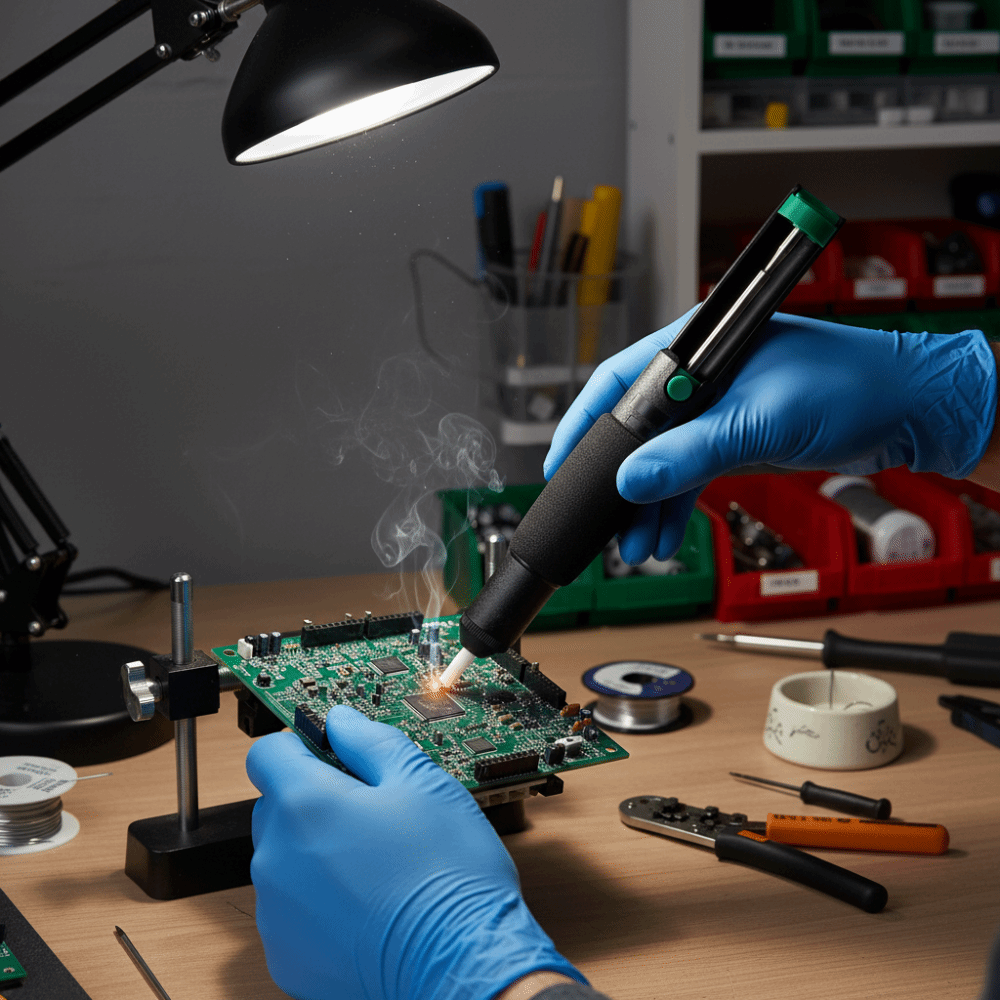 Aluminum Metal Desoldering Pum - Desoldering Pump Solder reseña y precio