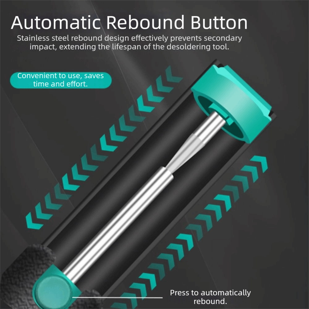 Aluminum Metal Desoldering Pum - Desoldering Pump Solder reseña y precio