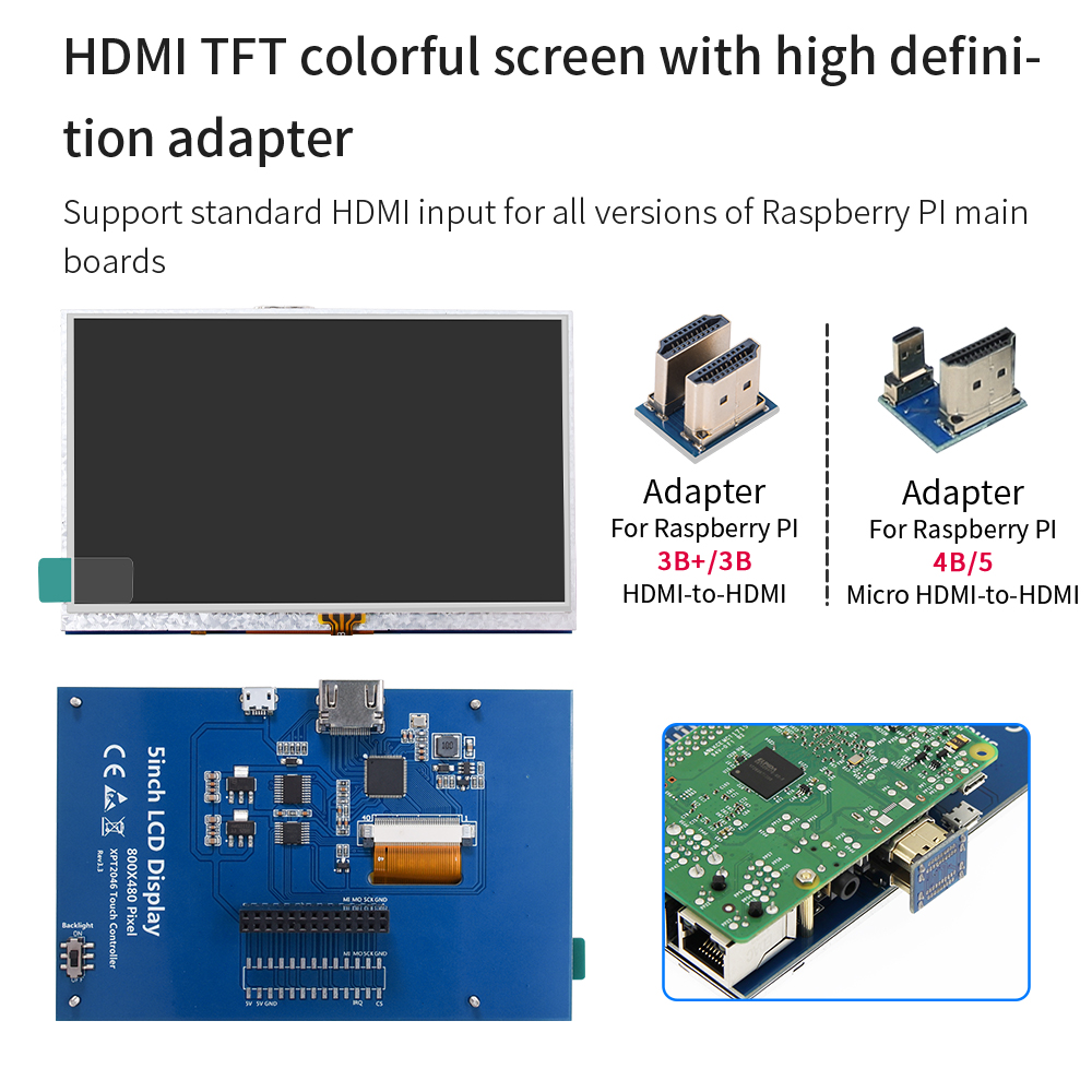 Keyestudio TFT/HD-MI Colorful  - Diy Electronics Raspberry Pi reseña y precio