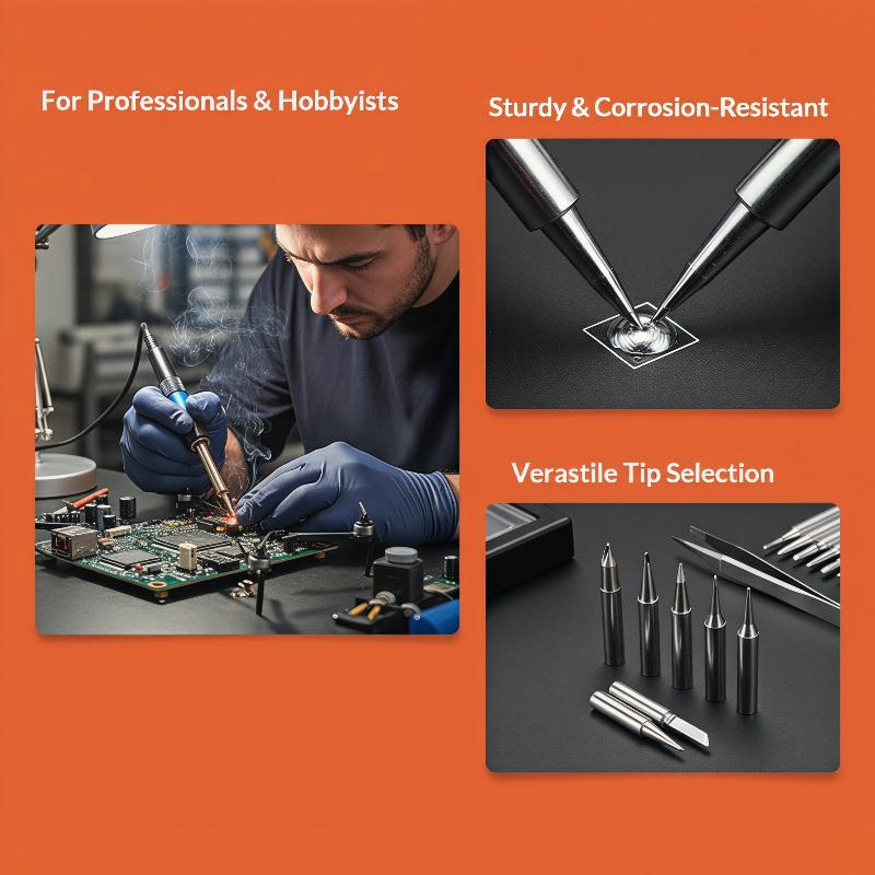 5Pcs/10Pcs 900M-T Soldering Ir - Diy Electronics Tools reseña y precio