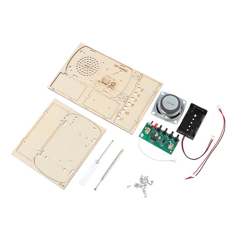 【xxx】DIY Wooden FM Radio Kit V - Diy Electronics Projects For Kids reseña y precio