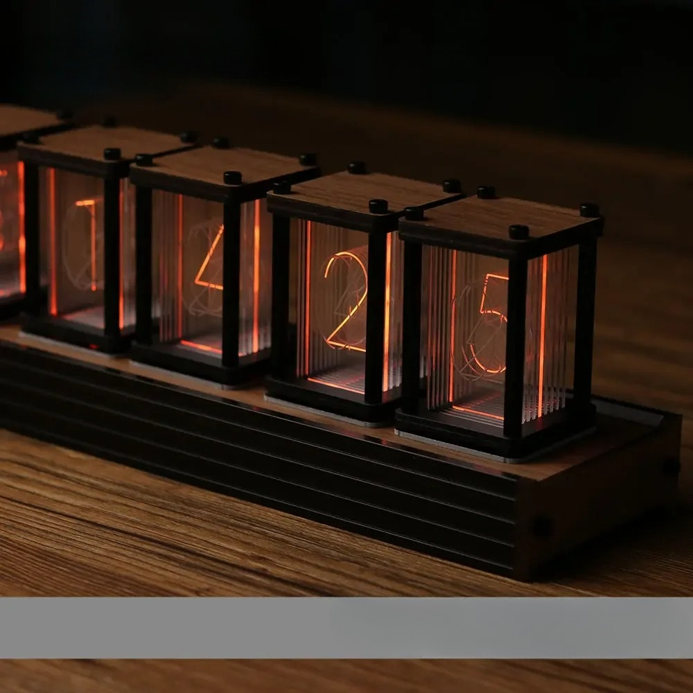 RGB Nixie Tube Clock DIY Table - Diy Electronics Gift Ideas reseña y precio