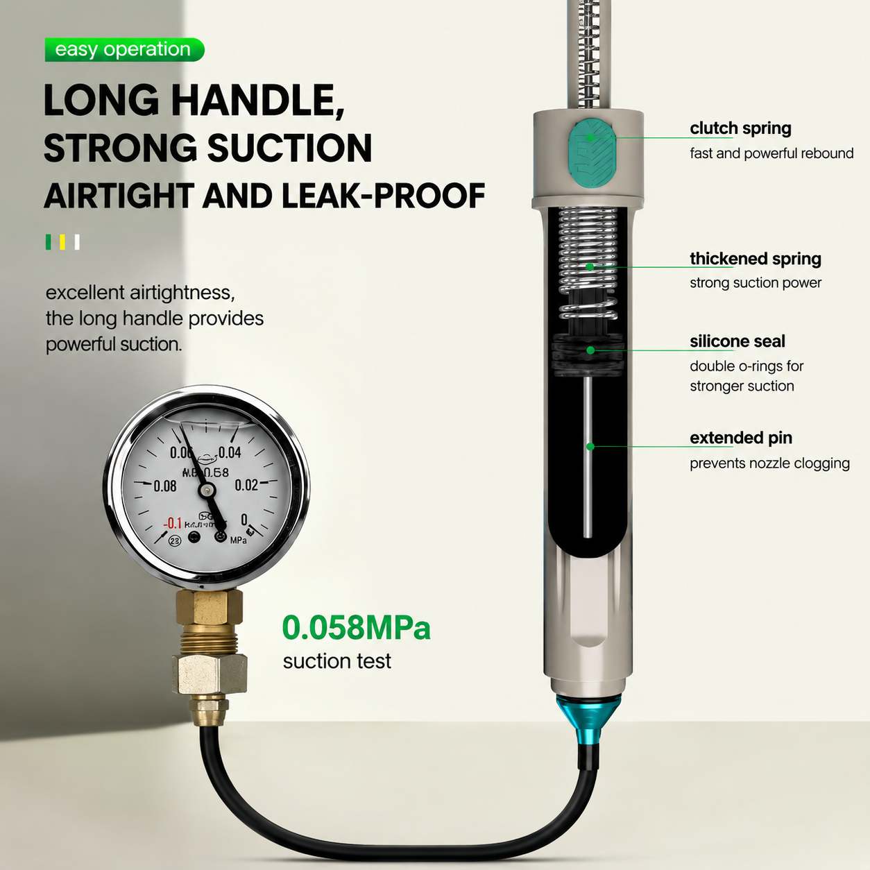 Powerful Desoldering Pump High - Desoldering Pump Solder reseña y precio