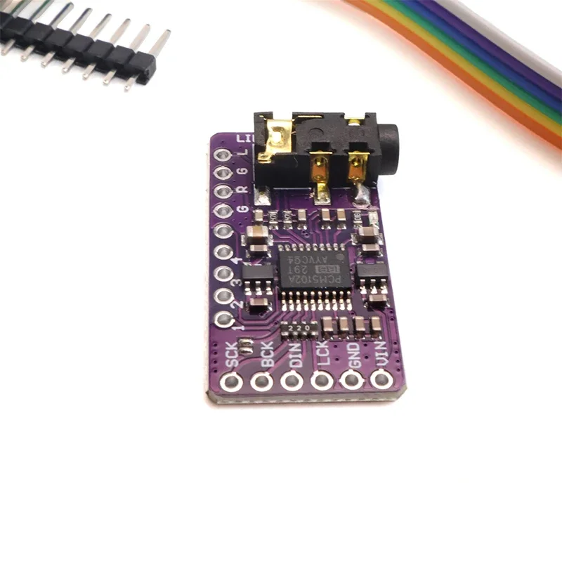 PCM5102A I2S DAC Decoder Hi-Fi - Diy Electronics Raspberry Pi reseña y precio