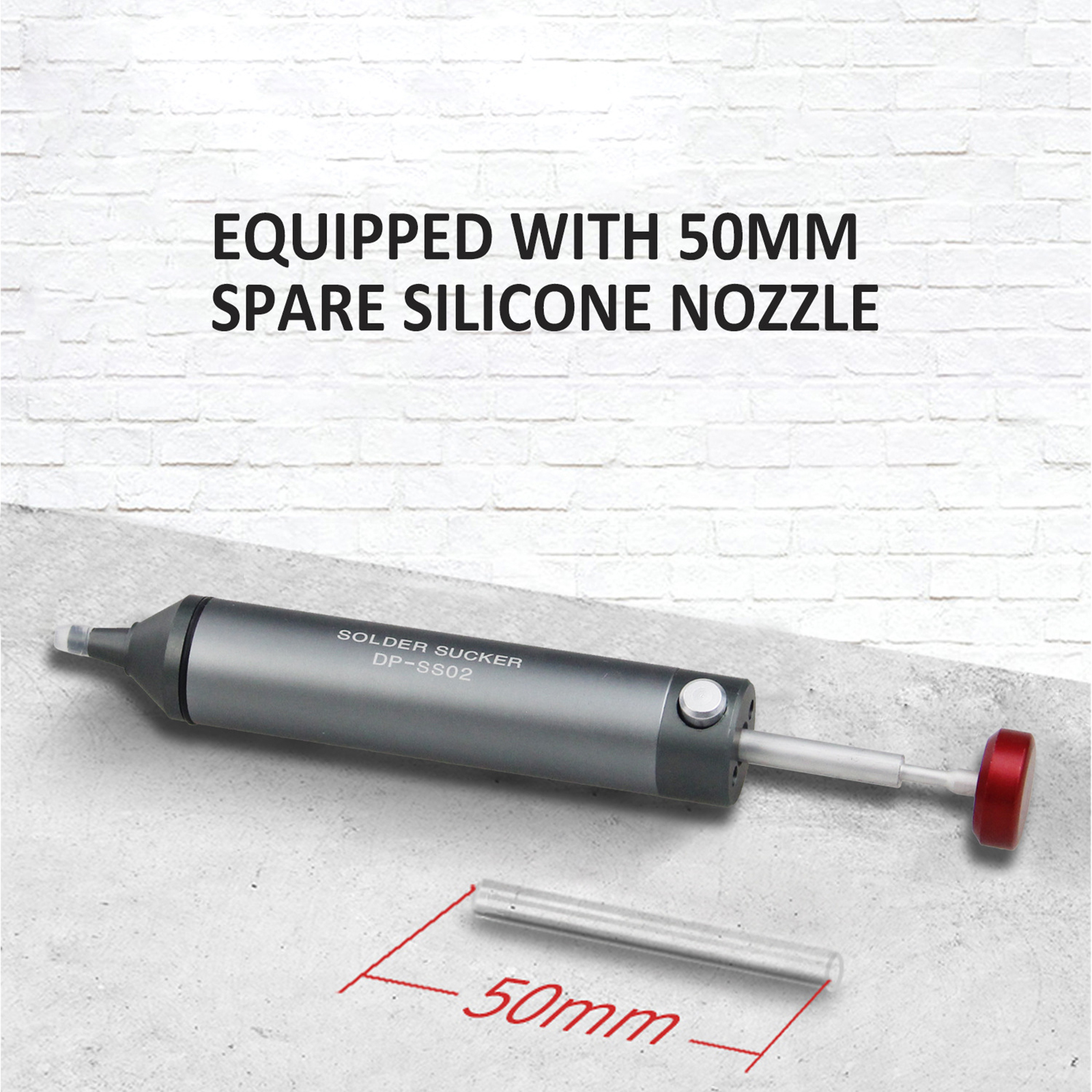 1 Pcs Solder sucker Aluminum a - Desoldering Pump Solder reseña y precio