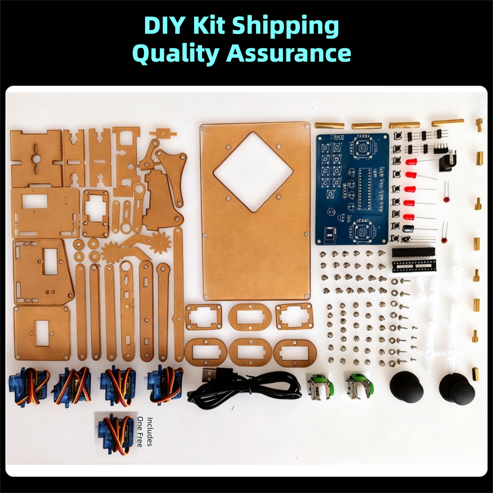 Complete DIY Robotic Arm Assem - Diy Electronics Lab reseña y precio