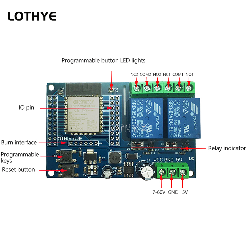 ESP32-WROOM ESP32 Dual Channel - Esp32 Wifi Bluetooth reseña y precio