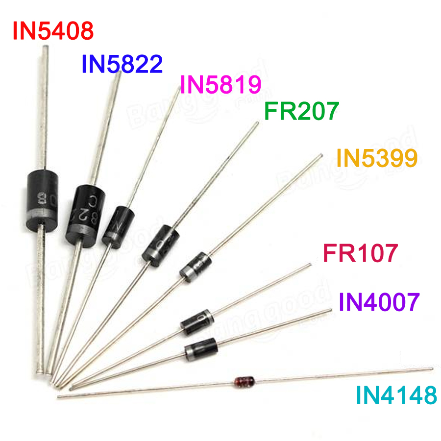 100pcs/lot Rectifier Diode set - Diy Motorcycle Electronics reseña y precio
