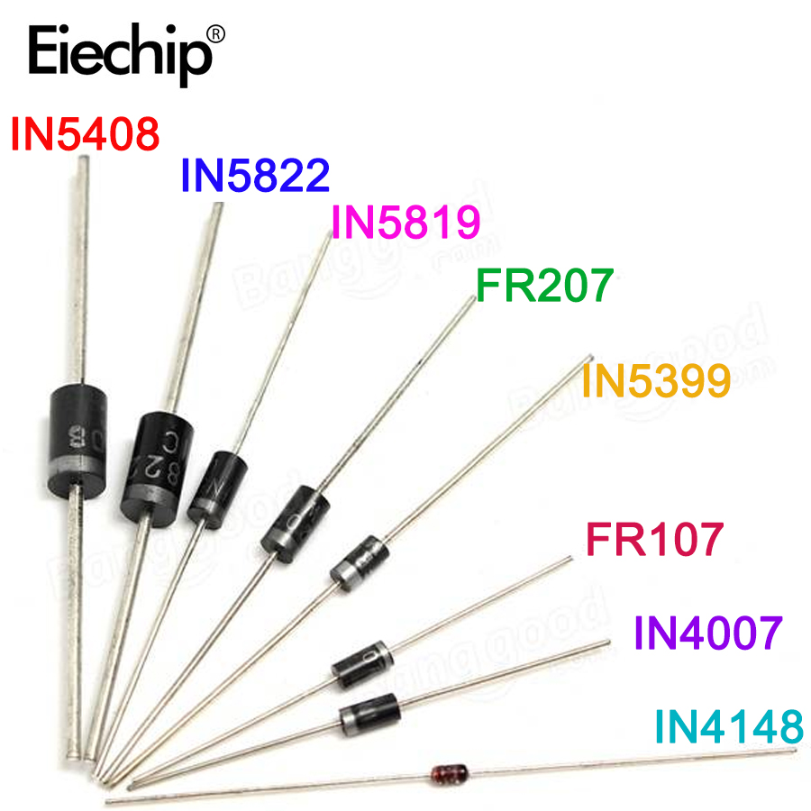 100pcs/lot Rectifier Diode set - Diy Motorcycle Electronics reseña y precio