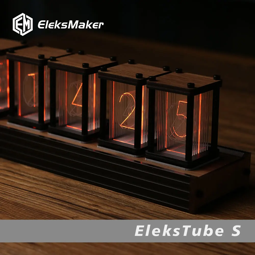 RGB Nixie Tube Clock DIY Table - Diy Electronics Gift Ideas reseña y precio