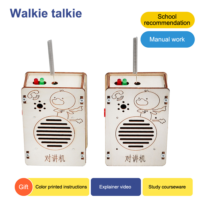 DIY Electronics Walkie Talkie  - Diy Electronics Projects For Kids reseña y precio