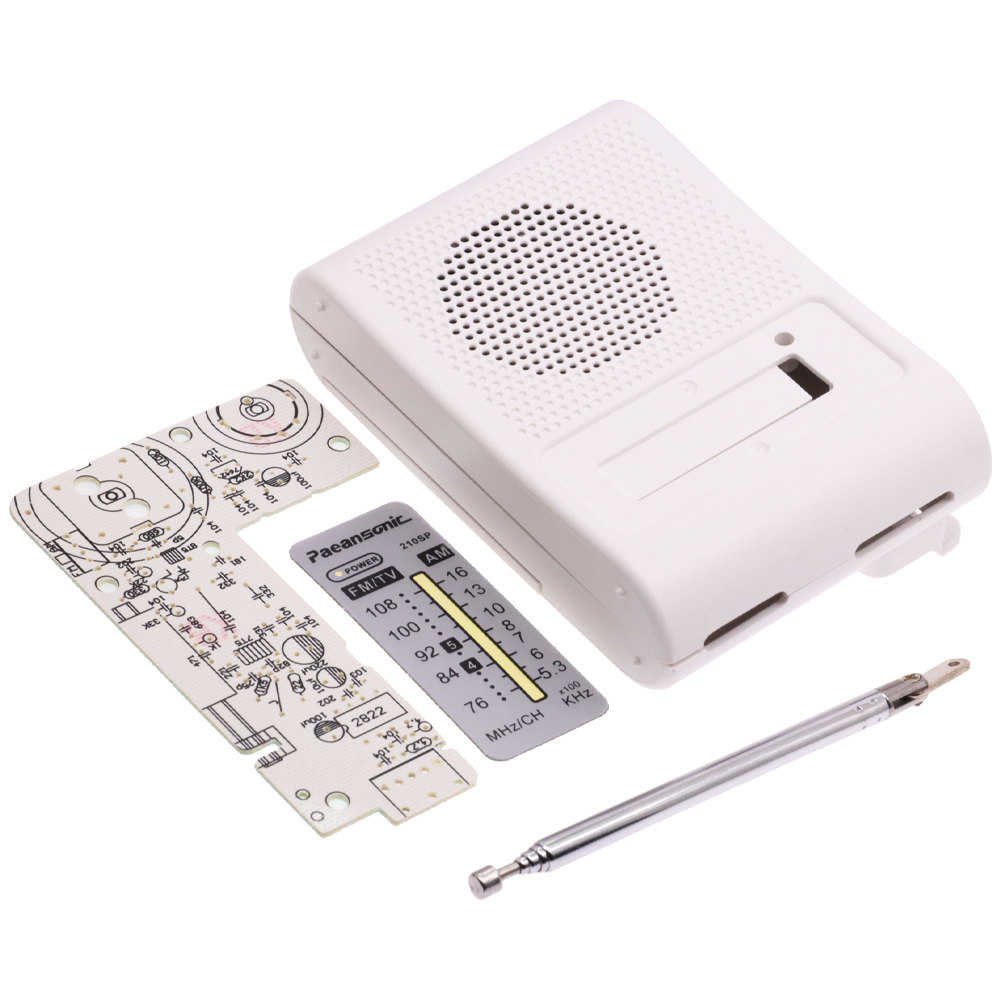 CF210SP AM/FM Stereo Radio Kit - Diy Electronics Lab reseña y precio