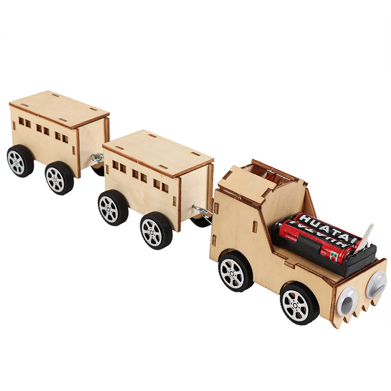 DIY Kit Toys Wooden Train Elec - Diy Electronics Projects For Kids reseña y precio
