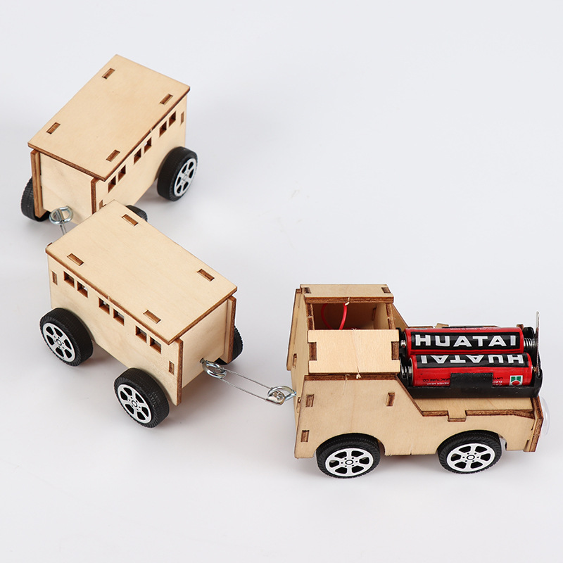 DIY Kit Toys Wooden Train Elec - Diy Electronics Projects For Kids reseña y precio