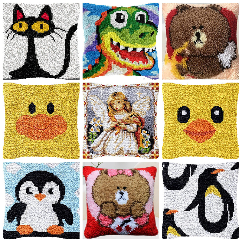 Cartoon Embroidery Latch Hook  - Diy Electronics Watch reseña y precio