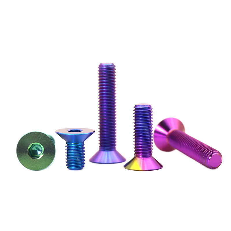 Titanium Countersunk Hex Bolts - Diy Motorcycle Electronics reseña y precio