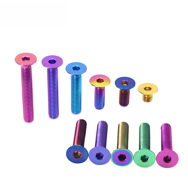 Titanium Countersunk Hex Bolts - Diy Motorcycle Electronics reseña y precio