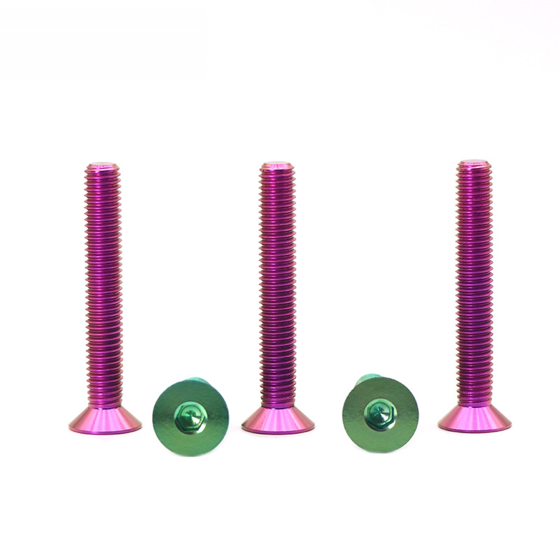 Titanium Countersunk Hex Bolts - Diy Motorcycle Electronics reseña y precio