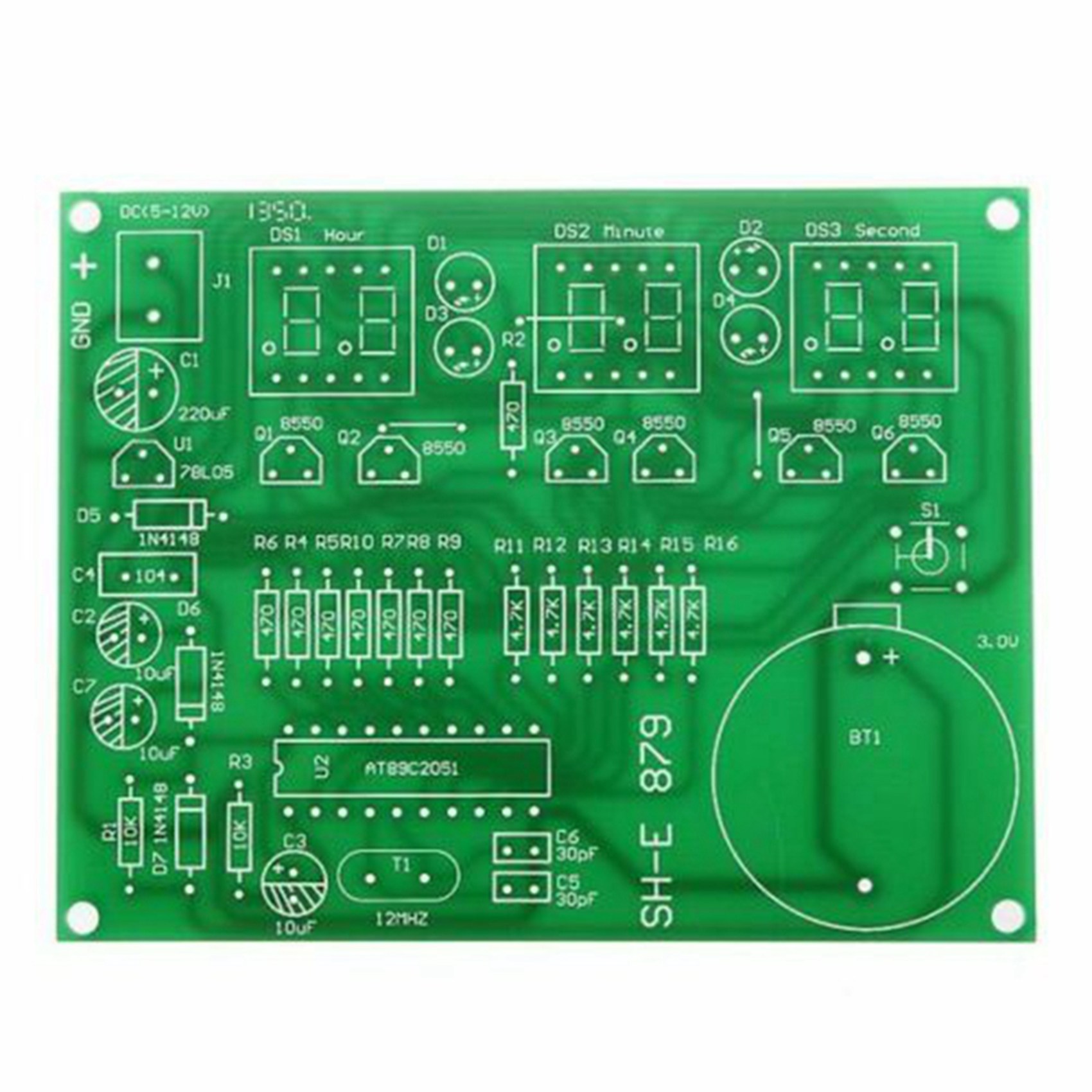 T31C-3 Set AT89C2051 6 Digital - Diy Electronics Flux reseña y precio