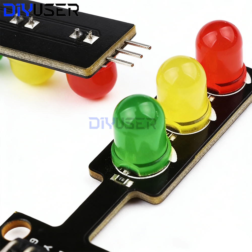 LED Traffic Light Module 5V Di - Diy Electronics Raspberry Pi reseña y precio
