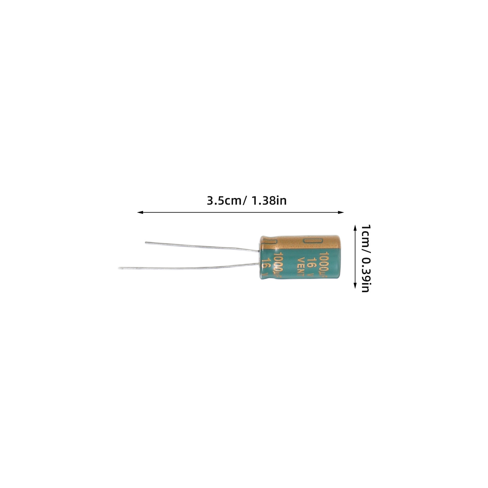 500Pcs Electrolytic Capacitor  - Diy In Electronics reseña y precio