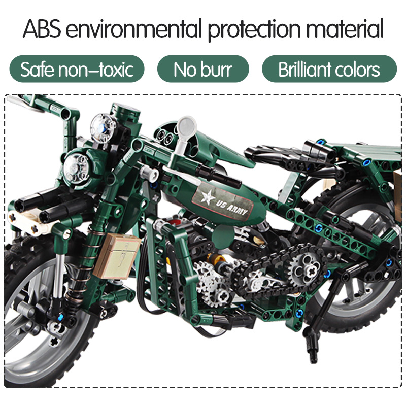Cada 550PCS City Series Electr - Diy Motorcycle Electronics reseña y precio