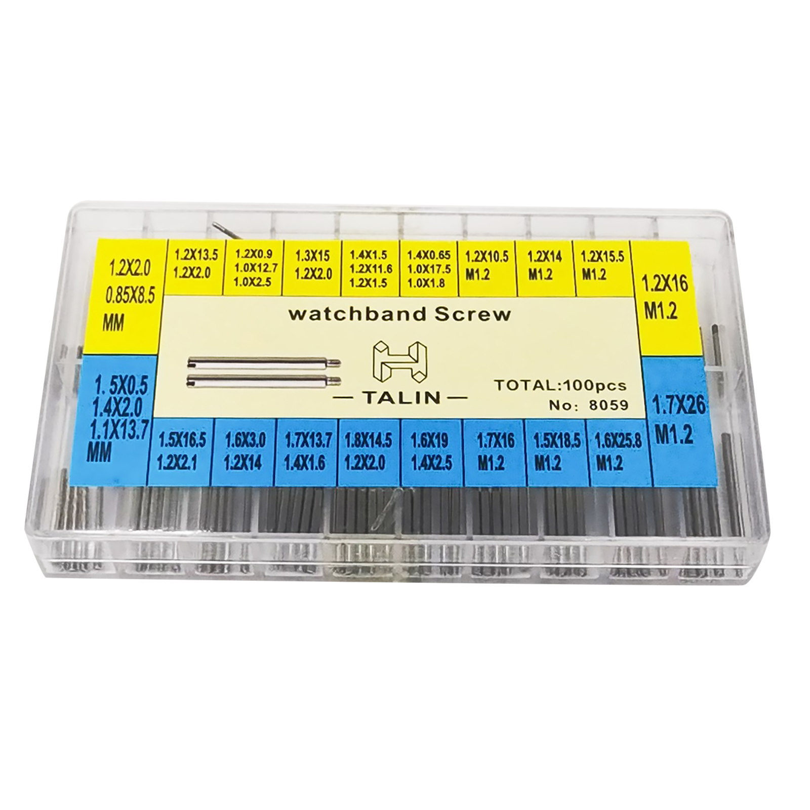 100Pieces 20 Size Watch Screws - Diy Electronics Watch reseña y precio