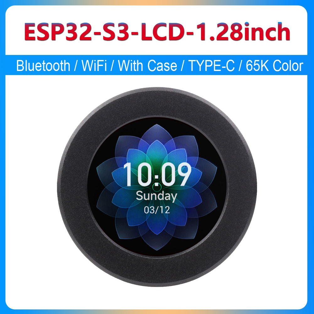 ESP32-S3 1.28inch Round LCD Di - Esp32 Wifi Bluetooth reseña y precio