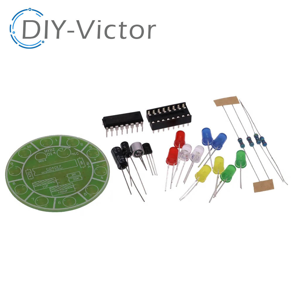1/5/10 PCS CD4017 colorful voi - Diy Electronics Lab reseña y precio