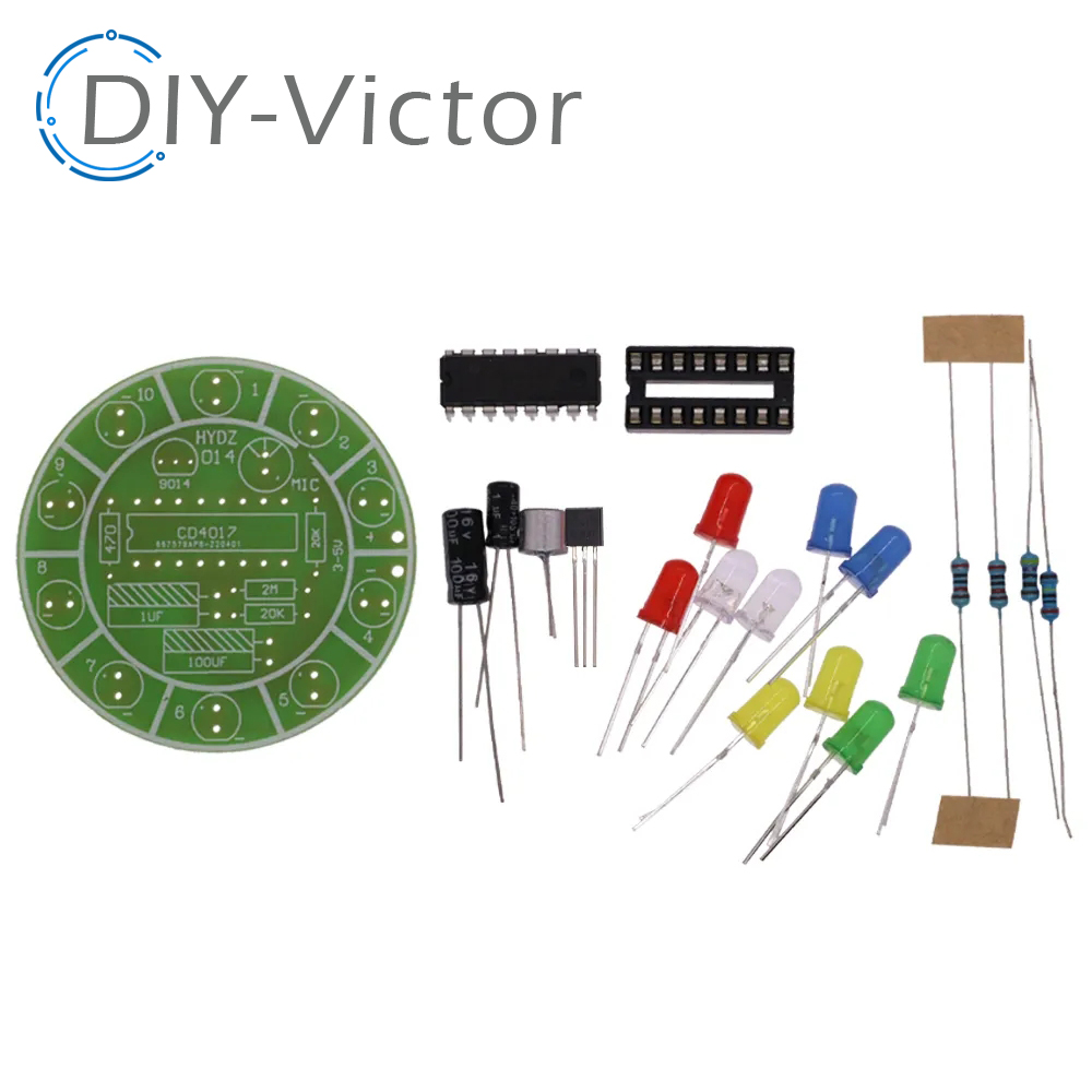 1/5/10 PCS CD4017 colorful voi - Diy Electronics Lab reseña y precio