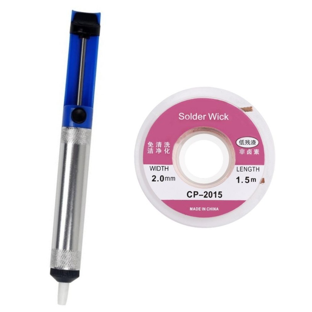 Aluminum Desoldering Pump Vacu - Desoldering Pump Solder reseña y precio