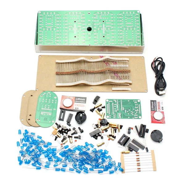 Large Screen Remote Clock Elec - Diy Electronics To Sell reseña y precio