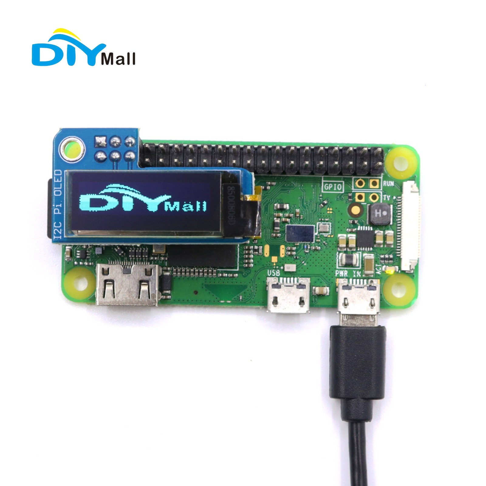 DIYmall 0.91 Inch OLED Display - Diy Electronics Raspberry Pi reseña y precio