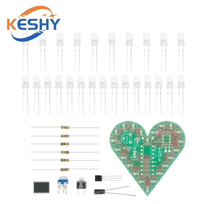 DIY Kit Heart Shape Breathing  - Diy Electronics Lab reseña y precio