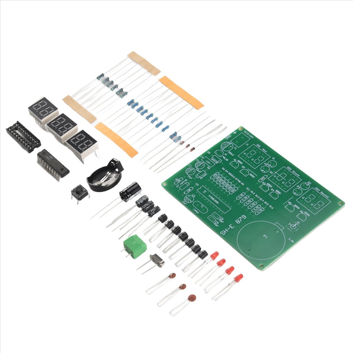 A003 AT89C2051 6 Digital LED D - Diy Electronics Flux reseña y precio