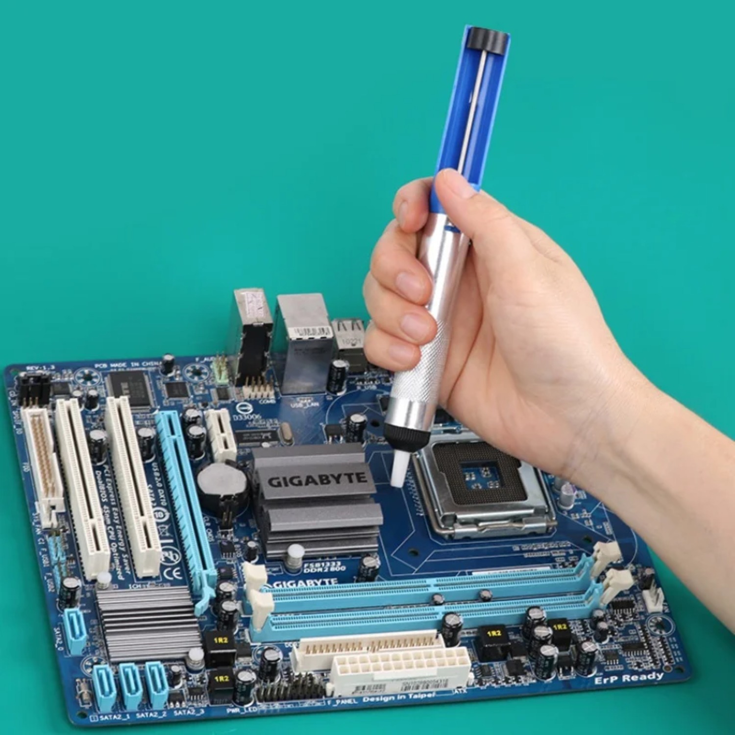 Aluminum Metal Desoldering Pum - Desoldering Pump Solder reseña y precio