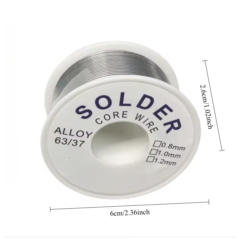 Rosin Core Solder Wire - Multi - Diy Electronics Flux reseña y precio