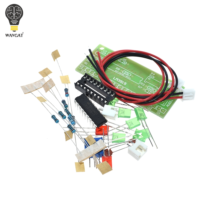 LM3915 DC 9V-12V 10 LED Sound  - Diy Electronics Lab reseña y precio