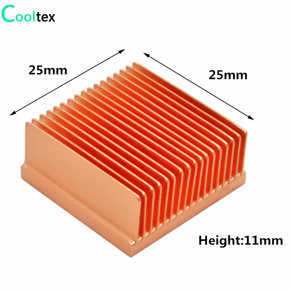 DIY Pure Copper Heatsink Skivi - Diy Electronics Raspberry Pi reseña y precio
