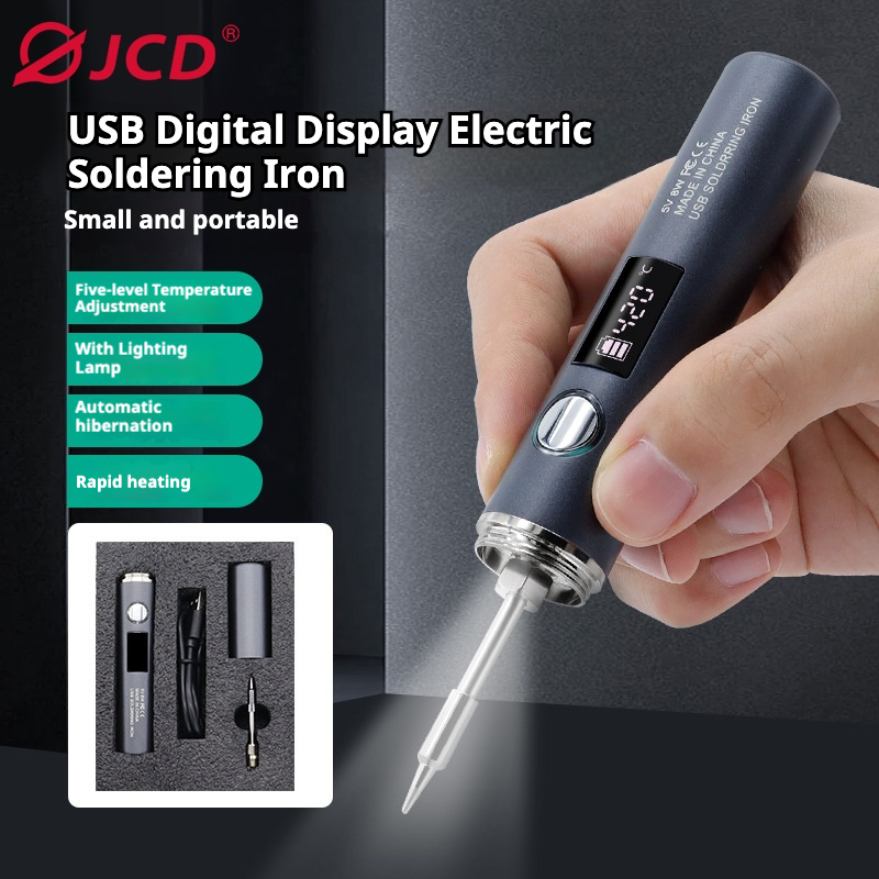 USB Type-C Soldering Iron, 5-S - Diy Electronics Lab reseña y precio
