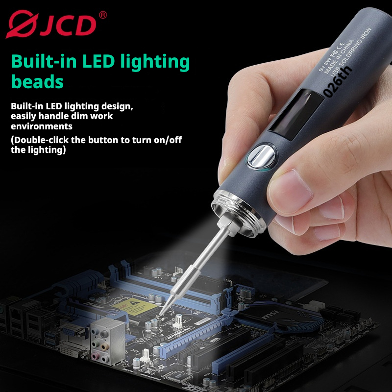USB Type-C Soldering Iron, 5-S - Diy Electronics Lab reseña y precio